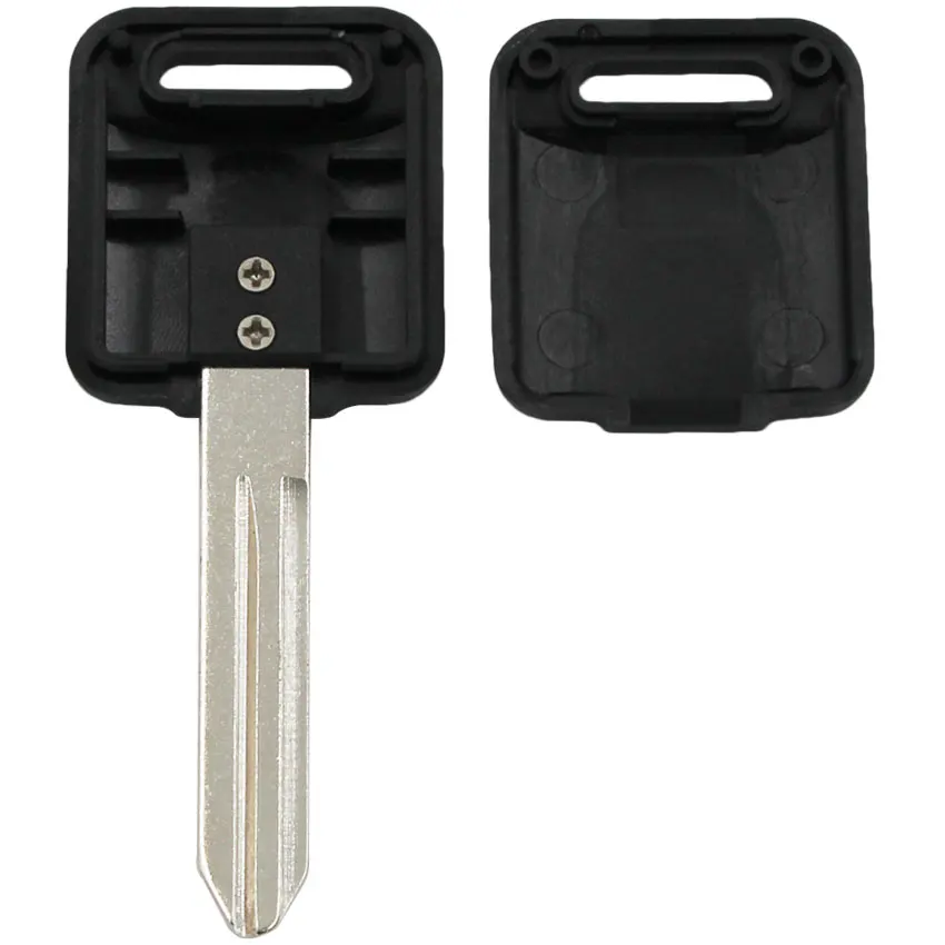 Ignition Transponder Car Key Case Shell Fob Case with ID46 Chip PCF7936 for NISSAN 350Z Almera Juke Micra Primera