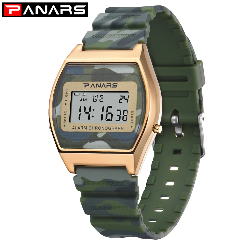 

SYNOKE Sports Men's Watches Military Camouflage Watch Waterproof LED Electronic Clock Men Digital Wristwatches Montre Homme