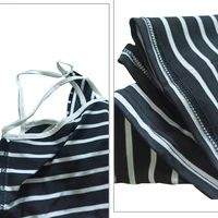 Bath Towel Bathrobe Striped Beach Dress Wrap Women Bath Towels Sling Clothes robe de plage Beach Dress Holiday Swim 5