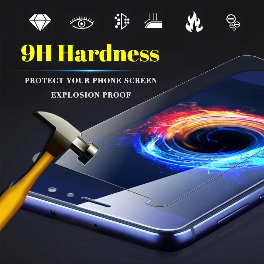 Защитное стекло для huawei honor 7x закаленное 7x7 x x7 Защитная пленка экрана 9h 7 защитная