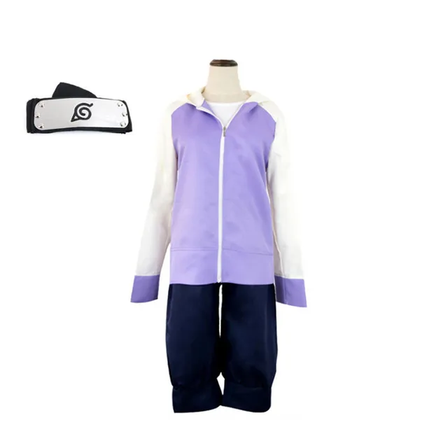 Anime Hyuga Hinata Shippuden Generation Jacket Pants Cosplay Costumes A2