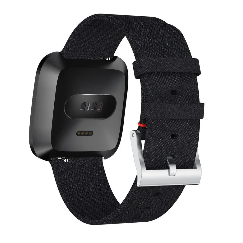 Роскошные тканые аксессуары для замены ткани браслеты ремни для Fitbit Versa 2 сменный Браслет наручных часов Ремешок для умных часов Ремешок