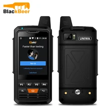 UNIWA Alps F50 2,8 дюймовый мобильный телефон 2G/3g/4G Zello Walkie Talkie Android 6,0 четырехъядерный MTK6735 смартфон 1 Гб+ 8 Гб rom мобильный телефон