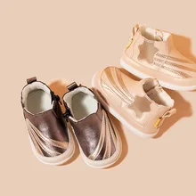 Зимняя детская обувь для маленьких девочек; ботинки со звездами; зимние теплые плюшевые сапоги на мягкой подошве для маленьких мальчиков; обувь для новорожденных