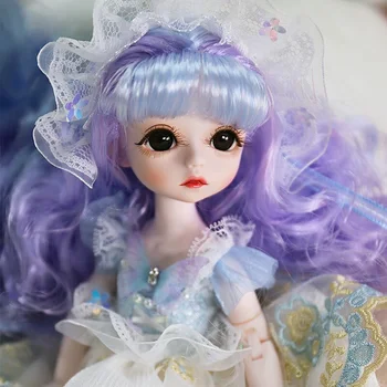 

1/6 BJD Doll Little Angel Series Doll Face Makeup Doll Clothes Set - Mia Official Makeup