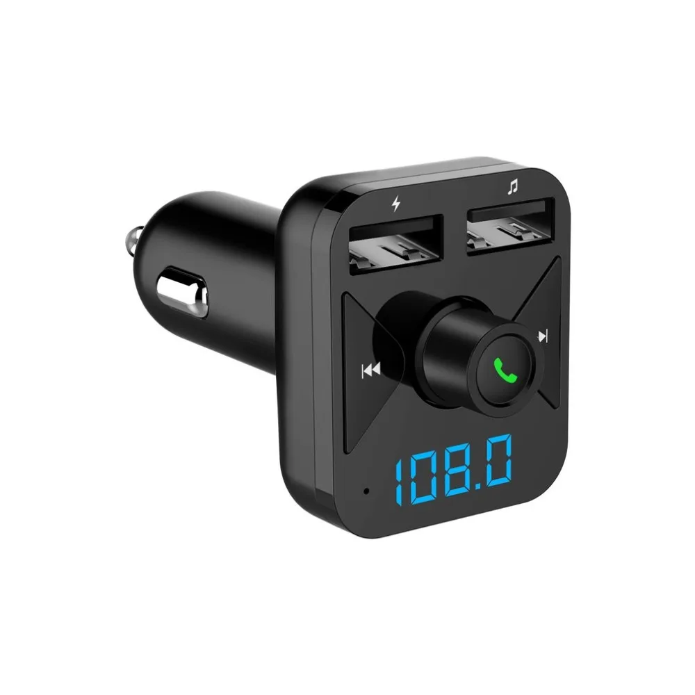 BT16 3.4A USB зарядное устройство Bluetooth автомобильный комплект fm-передатчик модулятор аудио музыка автомобиль Mp3 плеер телефон беспроводной громкой связи Carkit