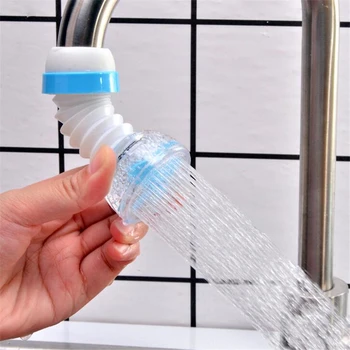 

New Hot Rotation Water Saving Aeraters Kitchen Faucet Filter Water Tap Sprayers Plastic Splash-proof Bubbler Kitchen Tools