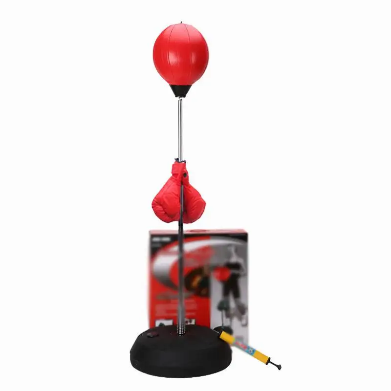 

Punching Bag ToyChildren Boxing Sand Bag Burning Calories and Venting Stress and Hand-eye Coordination Exercise In Children