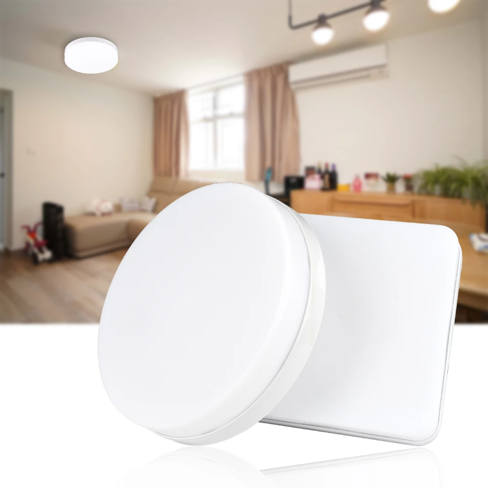Round Style 2 Светодиодный панельный светильник 9 Вт, 13 Вт, 18 Вт, 24 Вт, 36 Вт, квадратный/круглый потолочный светильник, AC85-265V светодиодный светильник для внутреннего дома, Кухонный Светильник ing - Испускаемый цвет: Round Style 2