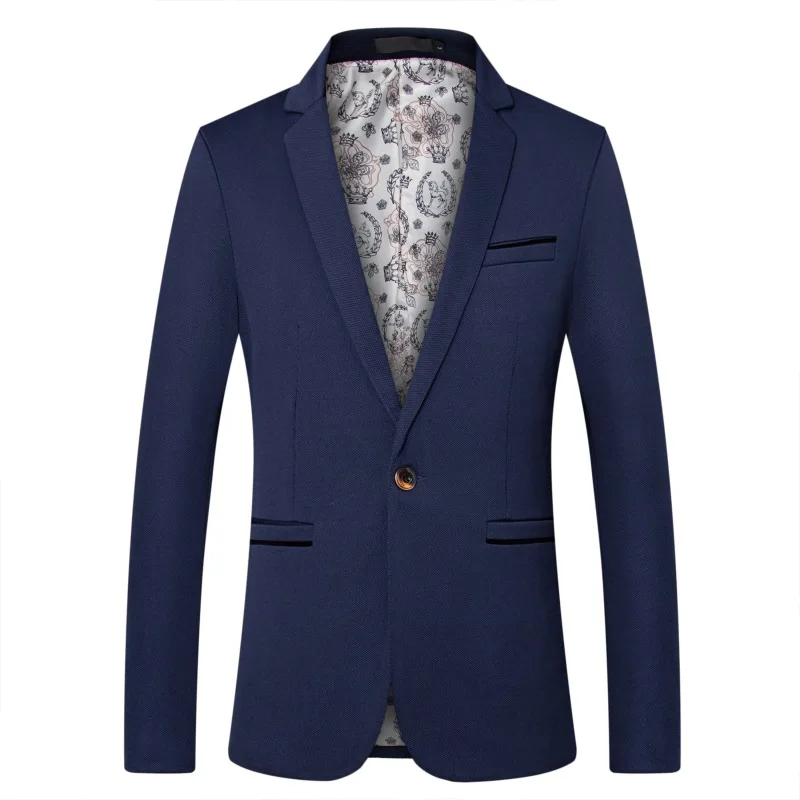 Men's Fashion Brand Blazer British Style Casual/Business Slim Fit Suit Jacket Male Blazers Young Men Jacket Coats Plus Size 5XL Men's Fashion Brand Blazer British Style Casual/Business Slim Fit Suit Jacket Male Blazers Young Men Jacket Coats Plus Size 5XL