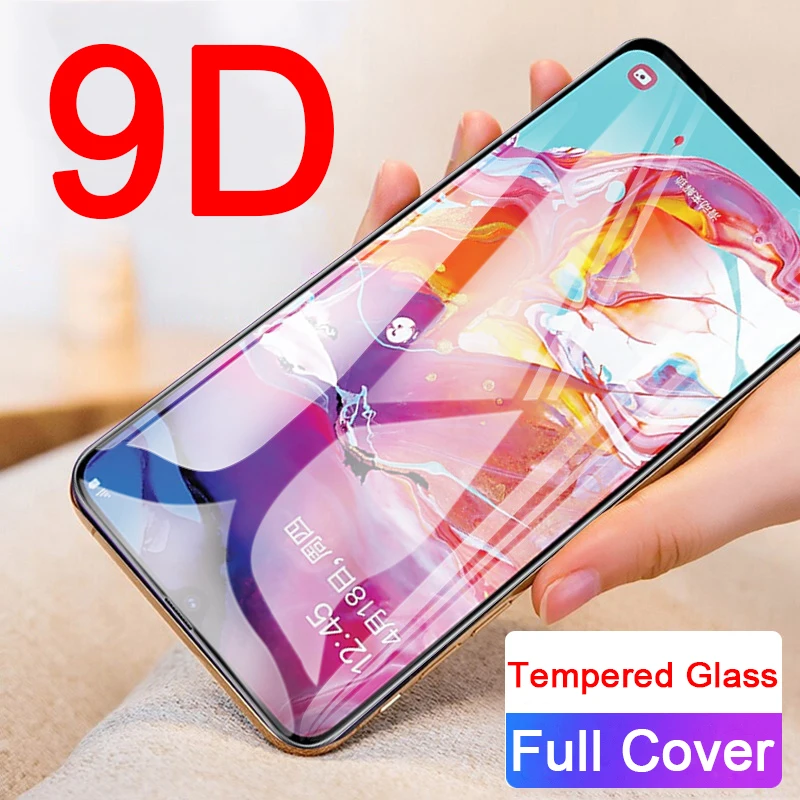 9D полное клеевое защитное закаленное стекло для Samsung Galaxy A10 A20 A30 A40 A50 A70 A80 A90 A 10 20 30 40 50 90 Защитные пленки