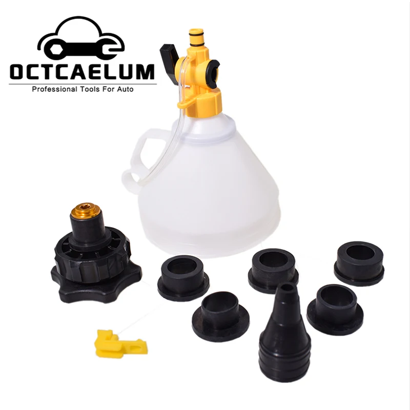 Plastic Car Engine Radiator Coolant Water Refilling Kit For GM Mitsubishi Nissan Mazda Toyota Ford Coolant Expansion Kettle