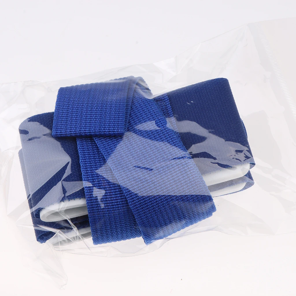 Durable Nylon Ski Carrier Straps Shoulder Sling with Cushioned Hook and Loop Fastener Ski Shoulder Carrier Lash 