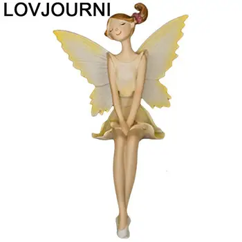 

Adornos Para Casa Figurine Garden Miniature Angel Decoracion Hogar Decor Ev Dekorasyon Aksesuarlar Home Decoration Accessories