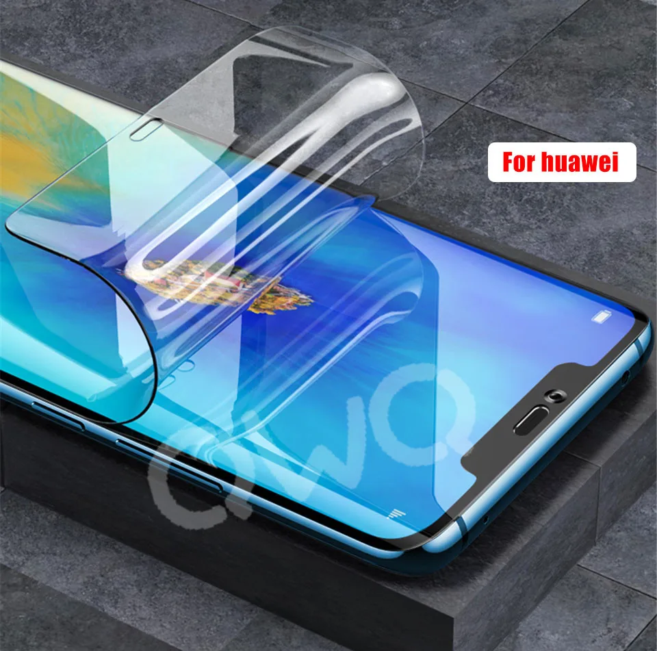 20D гидрогель для huawei p30 p20 lite pro p10 lite Защита экрана для huawei p smart nova 3 3i Передняя Задняя Защита