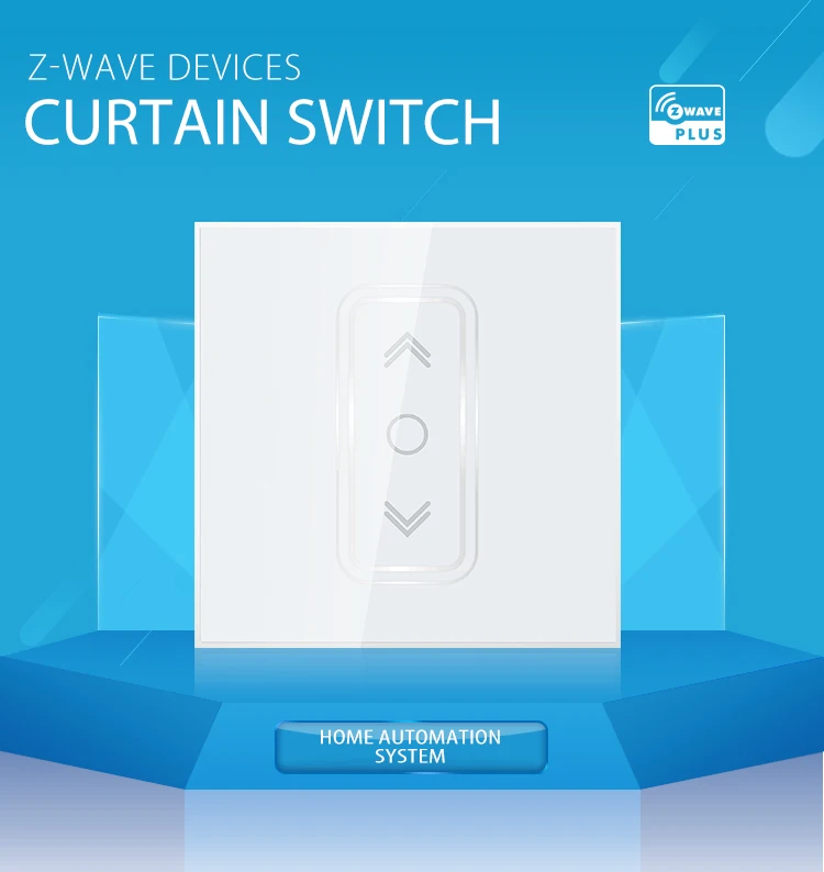 НЕО Coolcam умный дом Z Wave Plus занавес переключатель для электрического