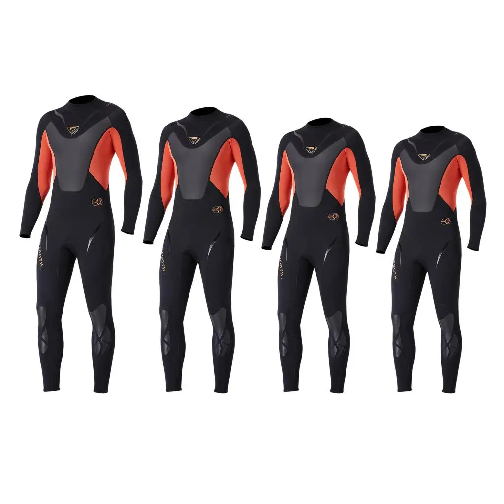 1Pc 3mm Men Diving Wetsuit  Diving Suit Jumpsuit Rash Guard Swimming Freedive Full Body Swimsuit for Water Sports