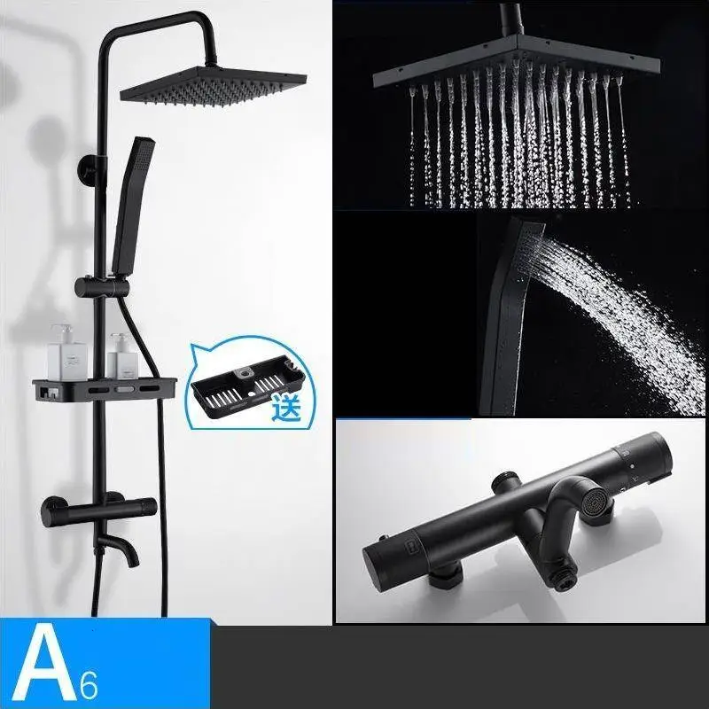 Regendouche Black timna Douchette Regadera De Prysznic панель Ducha Painel Doucheset Eletrico Chuveiro душ для ванной комнаты