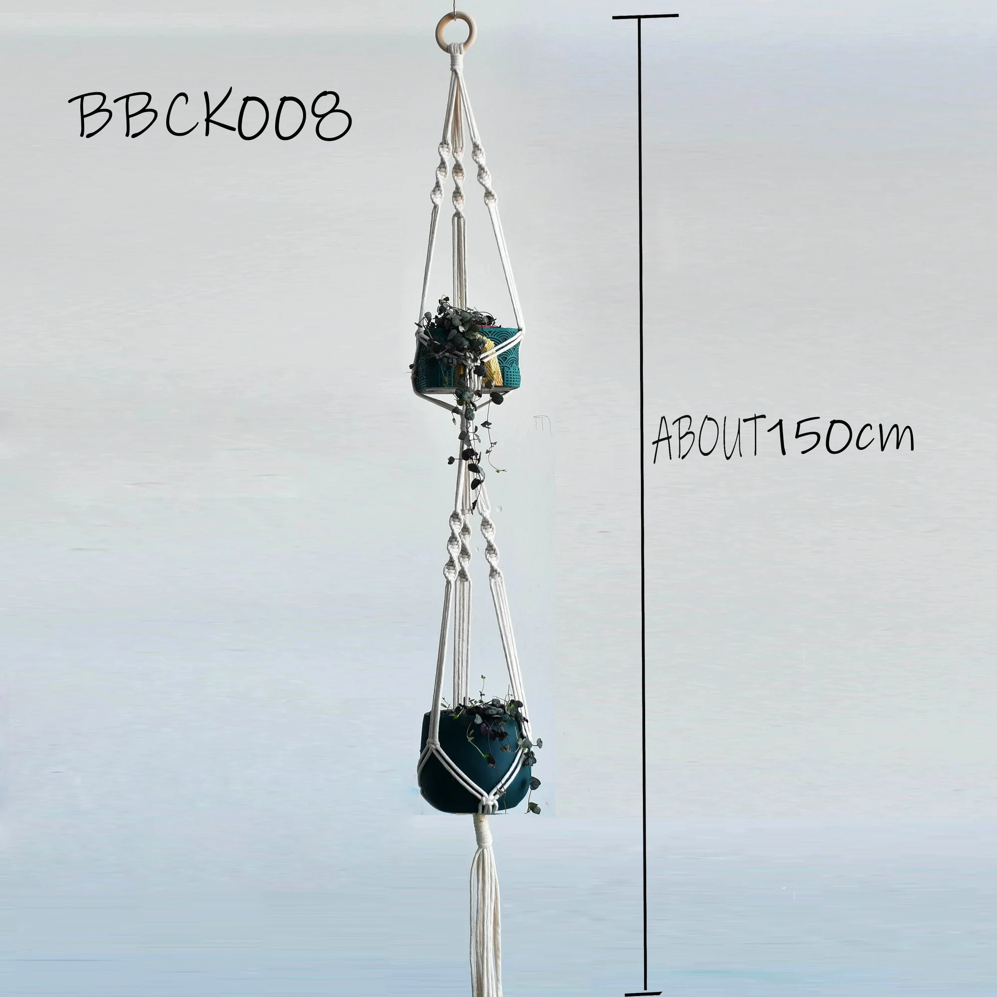 New arrival  100% handmade macrame plant hanger pot holder hanger for pot macrame hanger for plant hanger for flowerpot