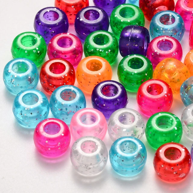 Acrylic Beads Large Hole Beads For Jewelry Making Necklace Bracelet Making(free  Shipping)