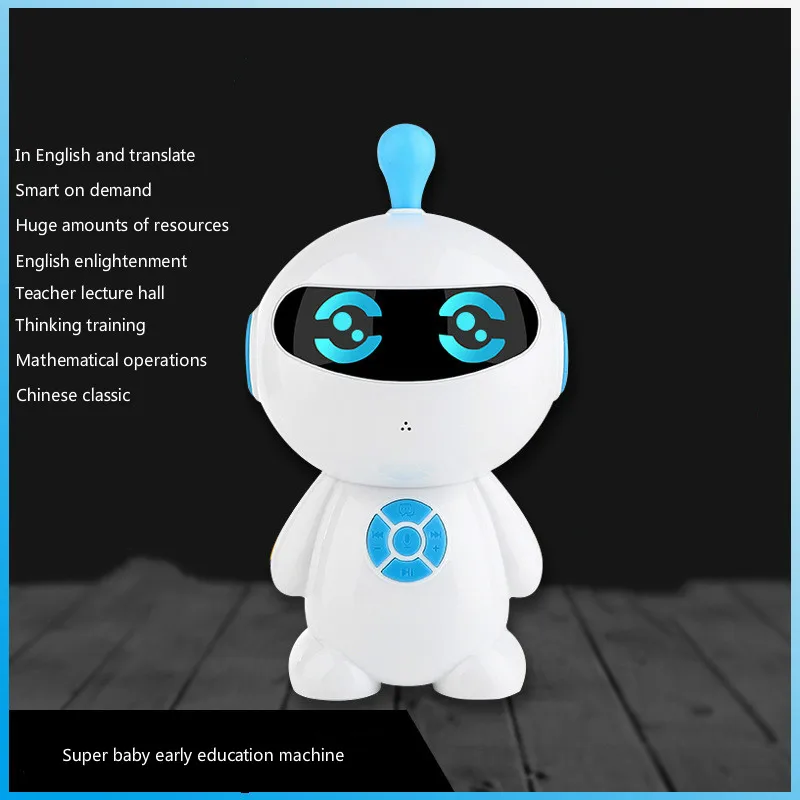 

Intelligent Voice AI Robot Super Baby English and Chinese Children Early Education Dialogue Learning Machine APP LinkInteraction