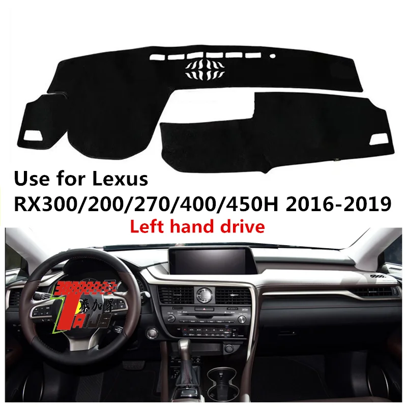 Taijs левым приборной панели автомобиля крышка для Lexus RX300/200 T/270/400/450 H- полиэстер анти-светильник для самых популярных автомобилей pad
