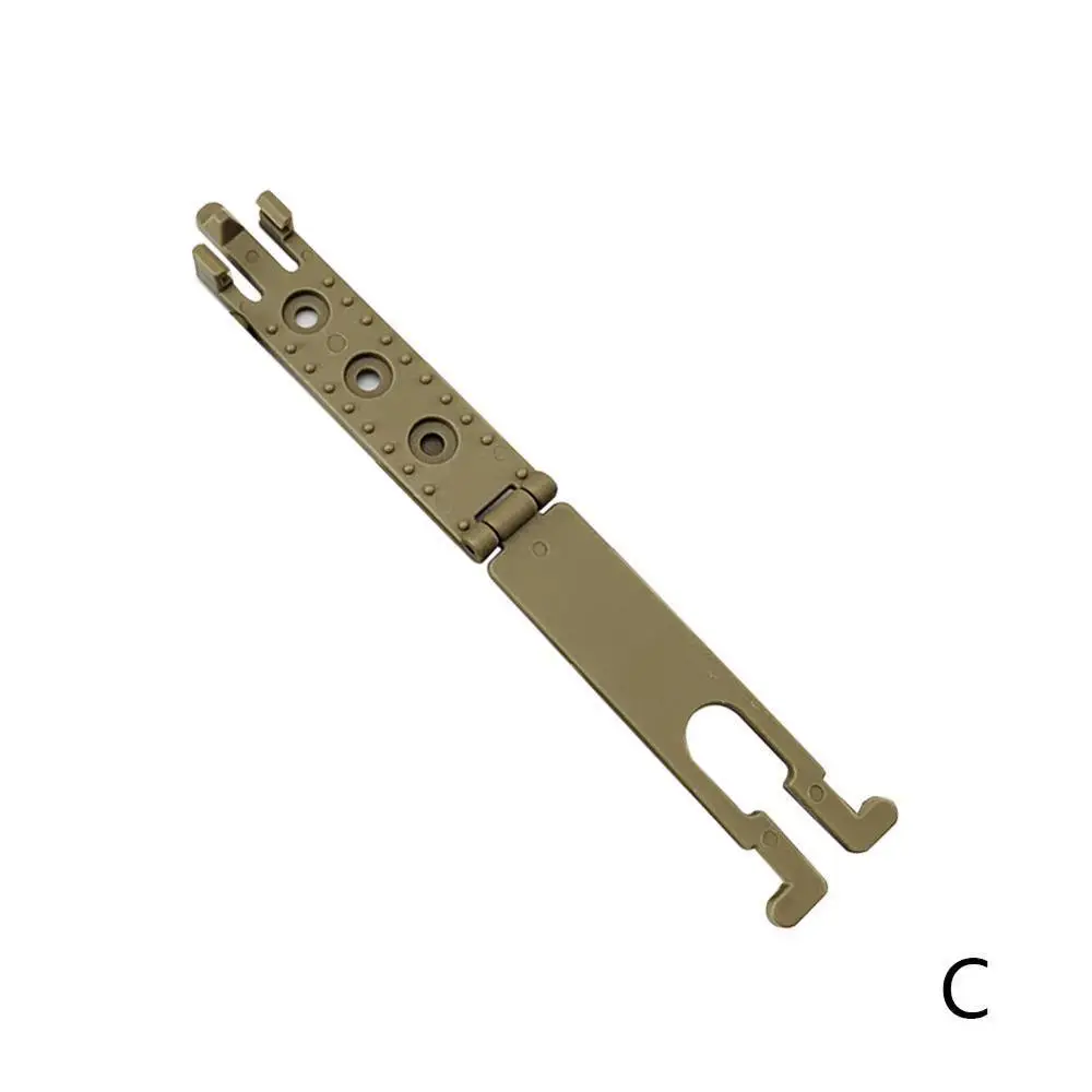 khaki 1 шт. MOLLE-LOK оболочка ножны k ножны, скаббард поясная клипса система задняя клипса kydex ножны транспортировка k molle оболочка buckl - Цвет: khaki