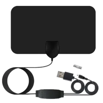 

2020 Digital Antenna for TV indoor 2000 Miles HDTV antenna with Amplifier Booster fox 4k DVB-T2 ISDBT satellite dish mini Antena