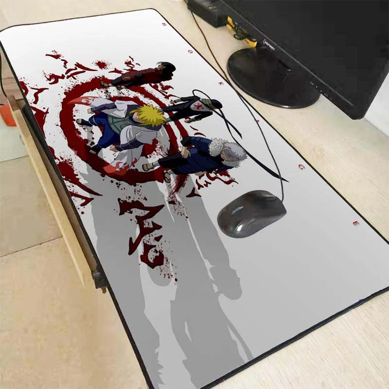

XGZ Anime Naruto Large 900x40/700x300/600x300mm Gaming Mouse Pad Computer Game Tablet Mousepad with Edge Locking Big Play Mats