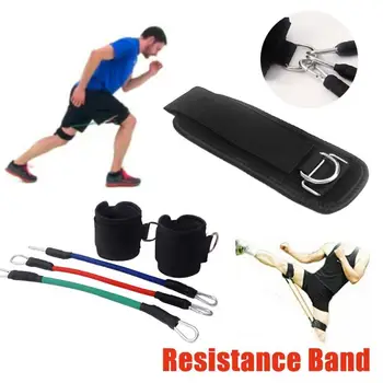

Fitness Equipment Adjustable Resistance Band Cuff Rally Leg Strength Training Ankle Rally For Side Step Football Pace Training