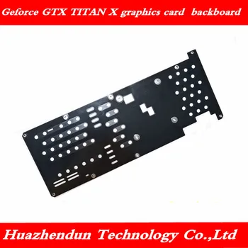 

Metal graphics card protection backplane GEFORCE GTX Titan GTX TITAN X public version insulation back plate distribution screw