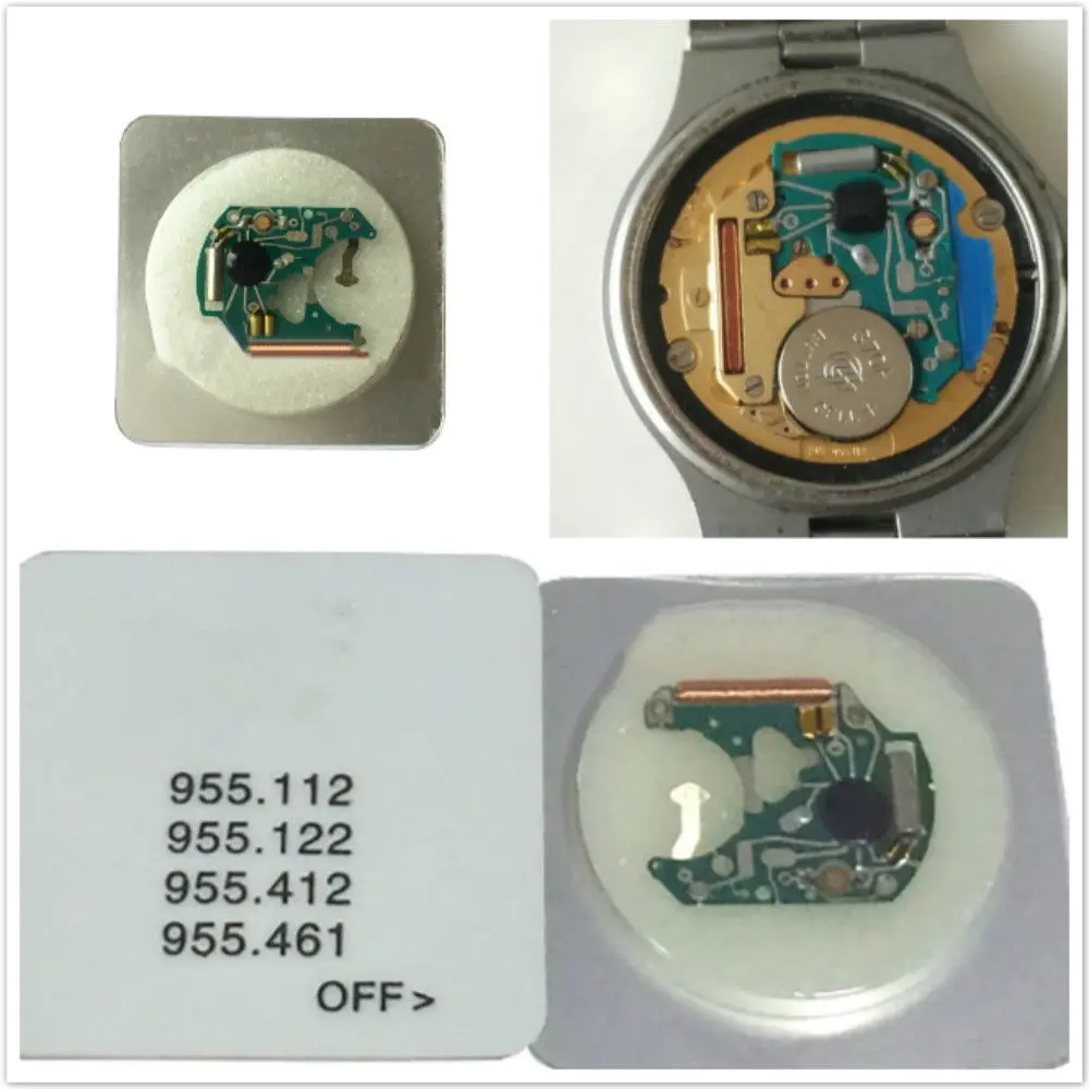 Movimento Quartz Watch Circuit Board Para ETA 955.122 955.112 955.412