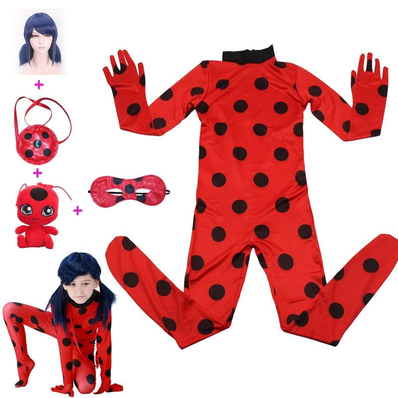 Рождественский комплект для девочек костюм божьей коровки детей Карнавальная