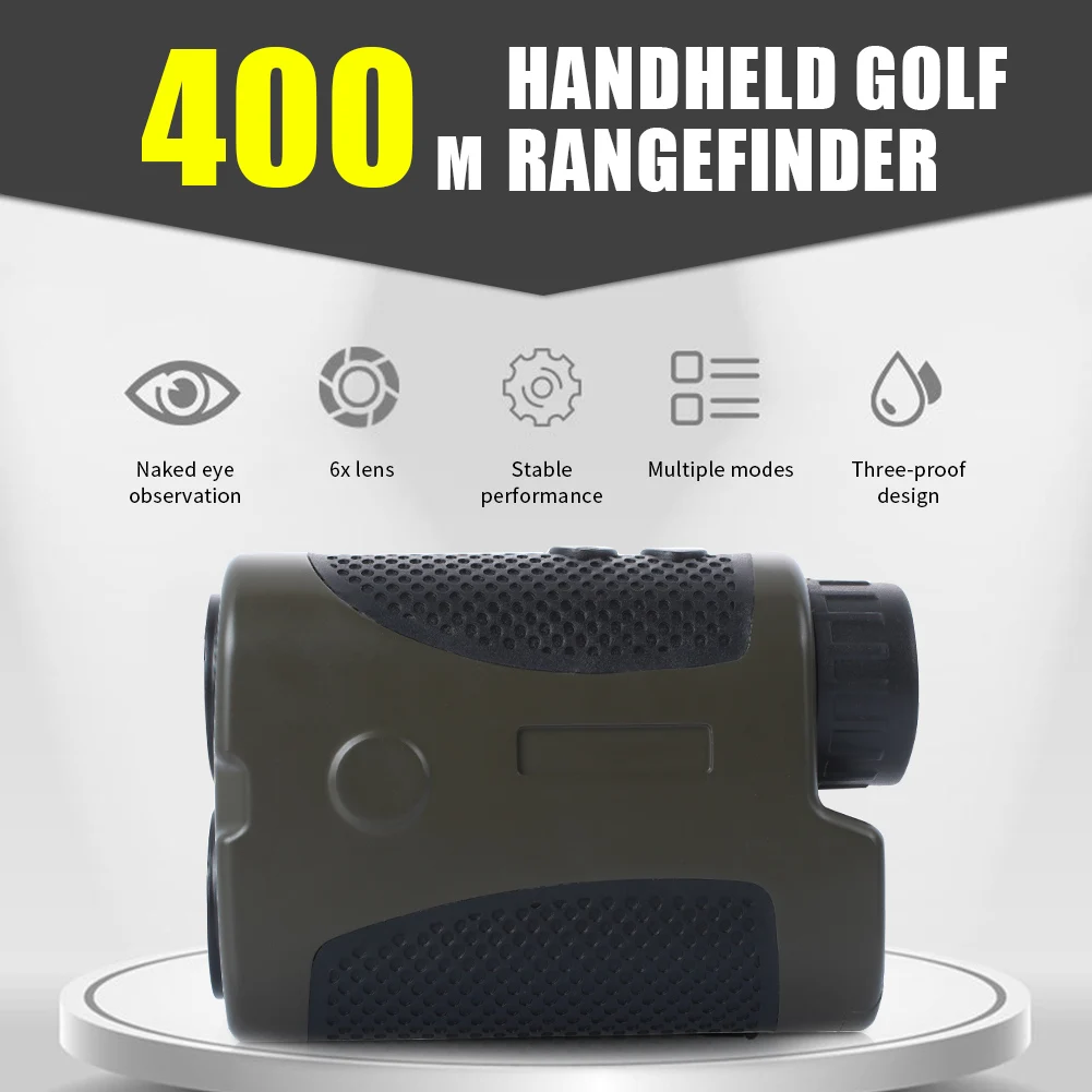 

Range Finder Telescope Durable Practical 400M 6X ABS Measuring Adventure Outdoor Binoculars Construction Survey Hunting 25mm