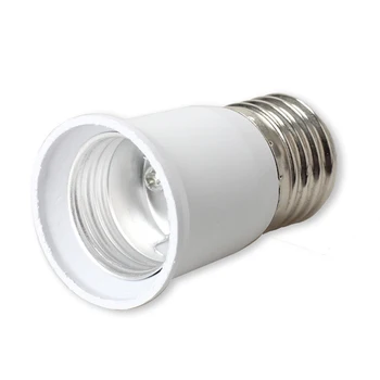 

1pc LED Adapter E27 to E27 Extension Socket Base CLF LED Light Bulb Lamp Adapter Converter Plug Extender LED Light Accessories