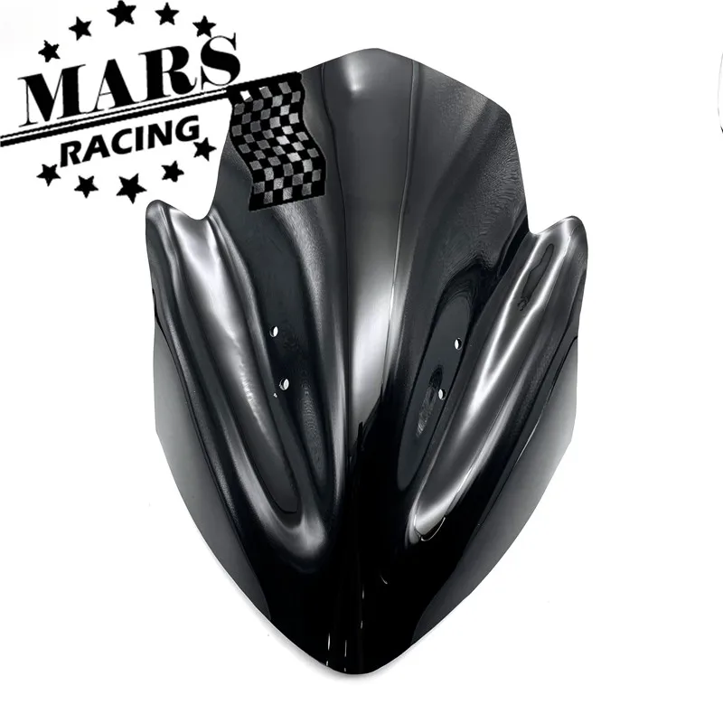 Motorcycle Accessories Windshield Windproof WindScreen Deflectors Visor Viser For Kawasaki ER6N 2013 2014 2015 ER-6N er6n motorcycle windshield