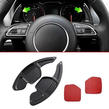 

Aluminum Steering Wheel Gear Shift Paddle Extend For Audi A4 B8 Q3 Q5 Q7 A3 A5 A6 A7 A8 S4 S5 S6 S7 S8 Black