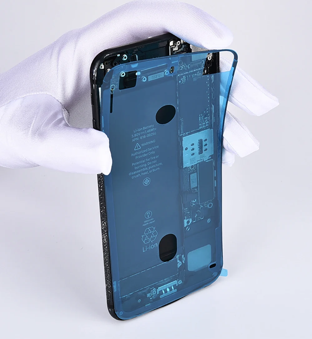 PINGZHENG 1 шт. водонепроницаемый стикер для iPhone 7 6s 8 Plus X XS MAX XR наклейка ЖК-экран клейкая лента 3M Набор для ремонта