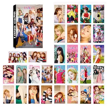 

30pcs/set Kpop Twice Fancy You Paper LOMO Photo Card Collective Photocard Paper Lomo Photo Card For Fans Gifts