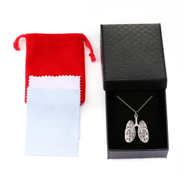 Винтажное ожерелье с подвеской в рубчик из нержавеющей стали анатомическая для