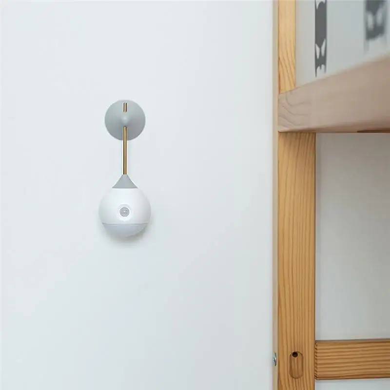 Billige Sothing Sunny Smart Sensor Nachtlicht Infrarot Induktion USB Lade Abnehmbare Nacht Lampe Für youpin Smart Home