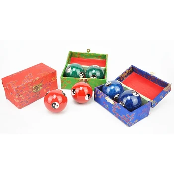 

Traditional Chinese Health Exercise Stress Message Balls with Chime - Improve Joints, Blood Circulation, Sleep Patterns, and Me