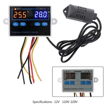 

Digital Thermostat Humidity Controller Egg Incubator 10A Temperature Controller