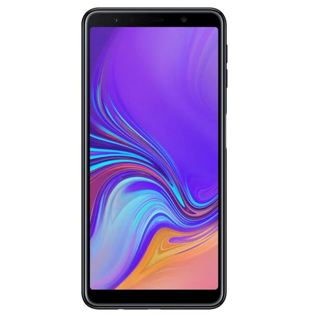 Samsung Galaxy A7() 4G LTE Android мобильный телефон Octa Core 6," Dual SIM 3 задние камеры ram 4 Гб rom 128 ГБ Exynos NFC