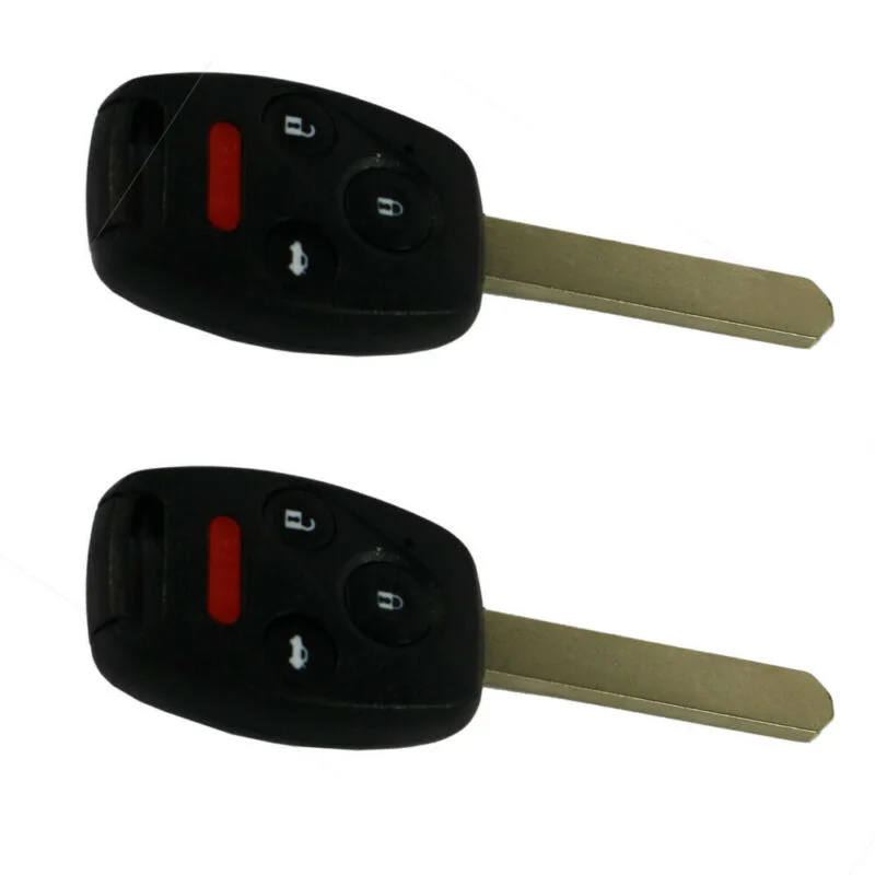 2 х Автомобильный пульт дистанционного управления брелок для Honda Civic 2006-2013 Замена 35111-SVA-305