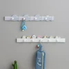 Creative Cute Shape Nail-free Wall Clothes Hooks Kids Room Decorative Key Hanging Hanger Kitchen Storage Hook 2