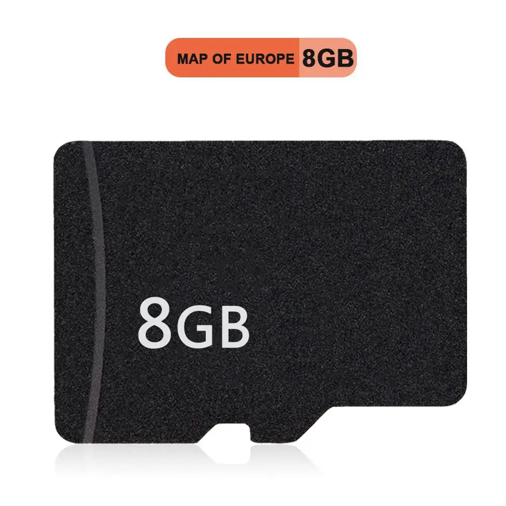 Europe 8GB Micro SD Card For Car GPS Navigation Map software For Europe,Italy,France,UK,Netherlands,Spain,Germany,Austria,USA etc - Размер экрана, дюймов: Europe