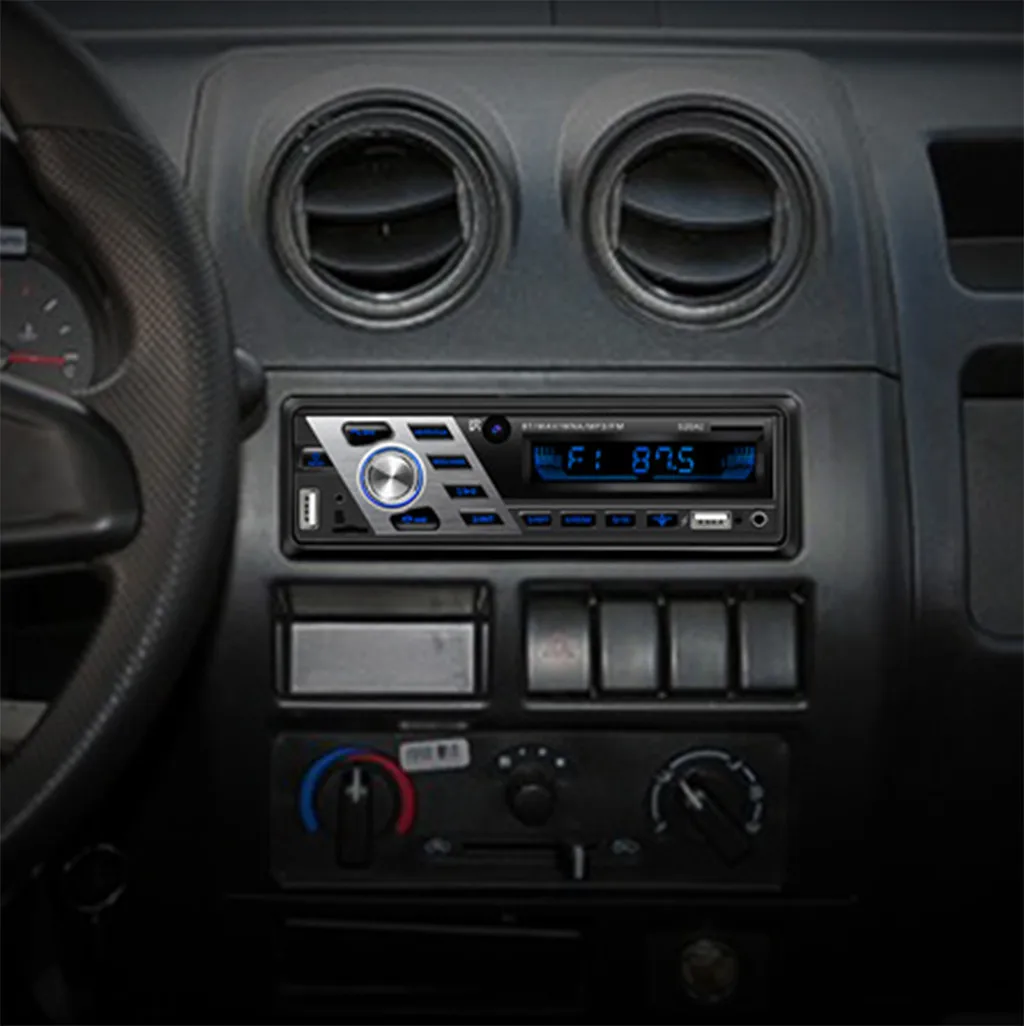 Car Audio Receiver Car MP3 Player With USB Charger 12/24V Car Radio FM Bluetooth Remote SD Card for Volvo for Honda for Toyota
