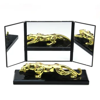 

Tri-fold Folding Vanity Mirror For Car Car Sunshade Vanity Mirror Decorative Mirror For Car Interior