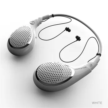 

Neck Headphone Bass Speaker Radio Bluetooth Sport Earphone Handsfree Talking Speaking Column Wireless Headset Wearable Sound